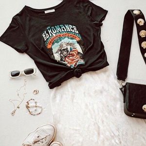 Spell & The Gypsy El Romance Organic Tee NWT